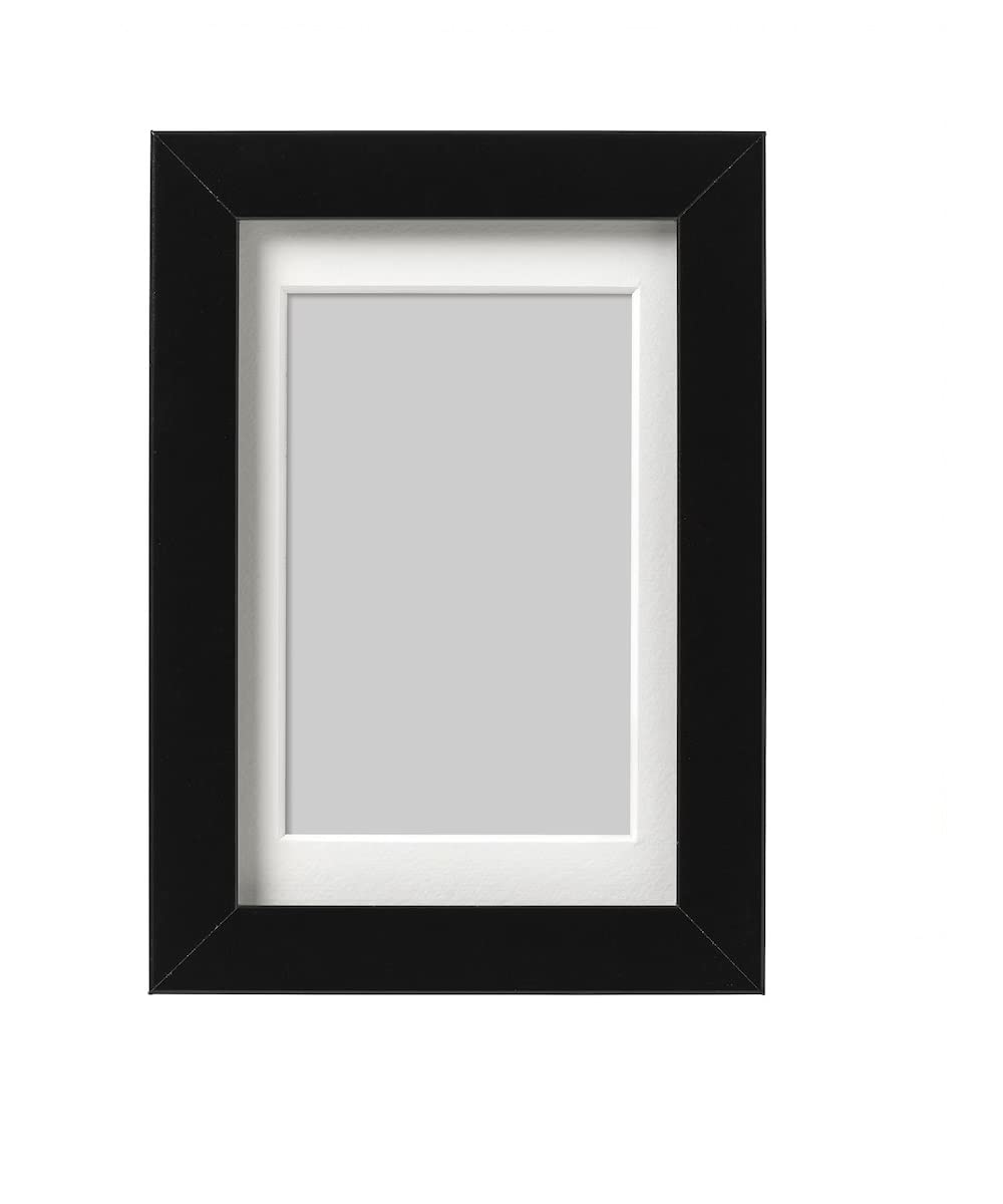 Ikea Fiberboard Photo Frame (4x6", 10x15 cm, Black) Amazon.in Home