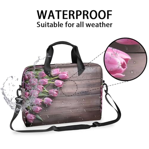 Bolso para portátil unisex 15.6-16 pulgadas morado miniatura 3