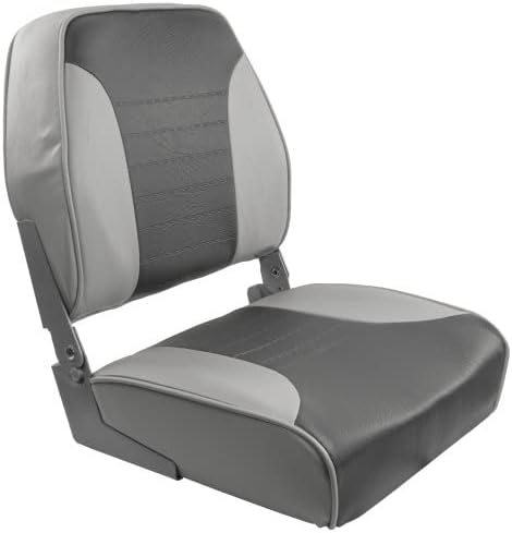 Springfield 1040653 Economy Folding Seat - Gray/Charcoal