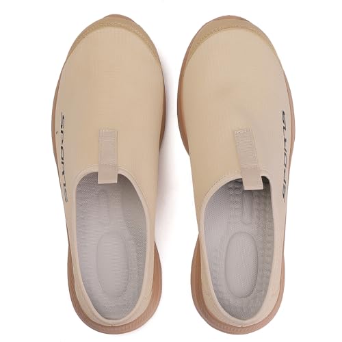 Axcone Mens Slippers with Arch Support Lightweight Comfort Mules Clog Slip-On Walking Loafer House Shoes2