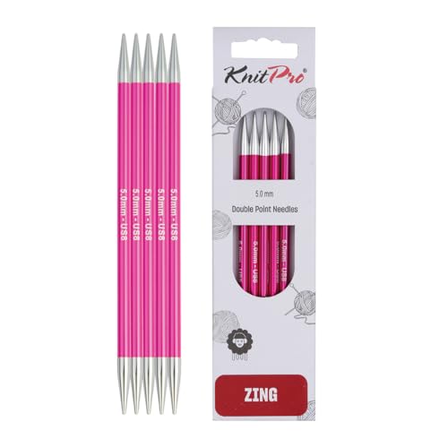 KnitPro Zing Double Pointed Needles 6' (15cm) | US...