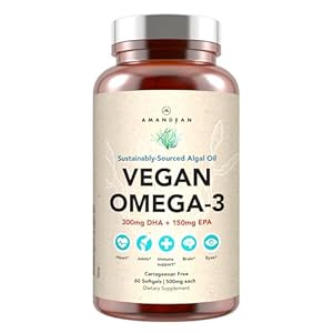 AMANDEAN Vegan Omega 3 Supplement. ...