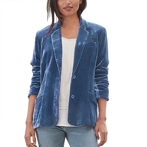 Veste de loisirs femme en velours : le blazer mi-saison idéal pour le bureau