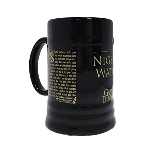 Game Of Thron Night Watch Stein MGS23835