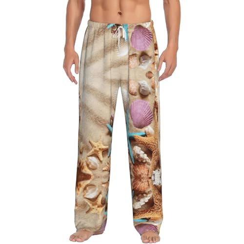 Pantalon de pyjama flanelle douce avec poches contre les nuits fraîches