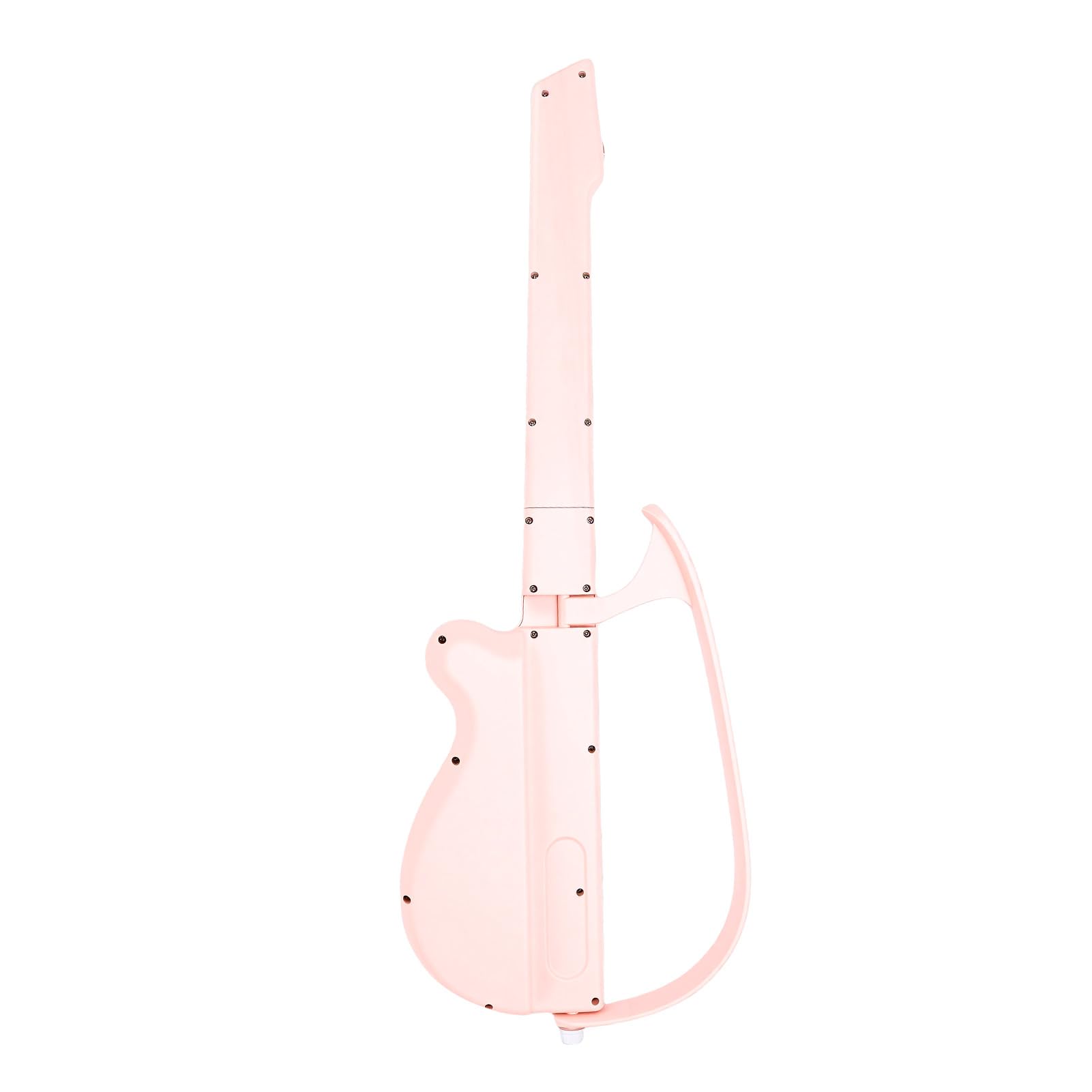 Chitarra Elettrica per Bambini, Chitarra Intelligente Senza Corde per Bambini, Chitarre Portatili per Strumento Musicale Giocattolo con Luci LED per Giradischi DJ, Dai 3 Anni in su (PINK)