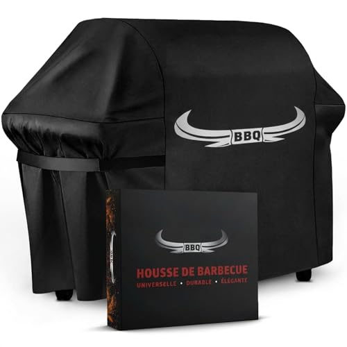 BBQ - Housse pour Barbecue [122cm x 61cm x 147cm] - Housse pour Barbecue innovante - Housse pour Barbecue résistante aux intempéries et étanche [100%]