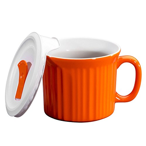 Corningware Halloween Pop-Ins Mugs, Orange