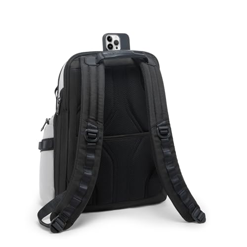 Image of Tumi Mens Navigation Backpack Pearl Grey Mesh One Size