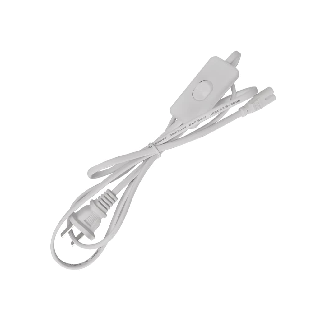 Amazon | LED蛍光灯用器具用 電源ケーブルスイッチ トラフ型 LED蛍光灯