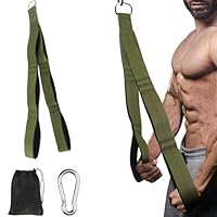 trizepsseil für Fitnessstudio mit größerem Bewegungsbereich, 3 Segmente & gepolsterte trizeps seil, kabelzug zubehör für effektives Herunterziehen, Krafttraining Und Erhöhen Kraft Oberkörpers