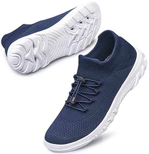 Image of DOUSSPRT Womens Walking Shoes Slip On Hypersoft Sock Tennis Water Sneakers Casual Mesh Comfortable Athletic Breathable Running