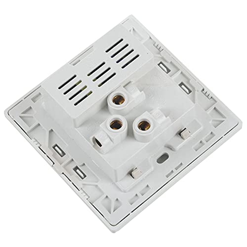 Cargador de pared USB dual elimina regletas molestas mediante su interruptor universal 6