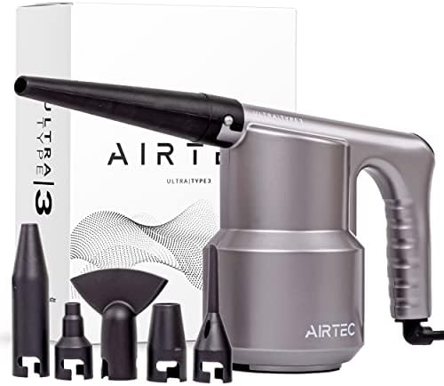IT Dusters AirTec Ultra Electric Air Duster Blower for PC, Laptop, Console, Electronics and Home Cleaning, Environmental Alternative to Spray air can Duster Keyboard Cleaner (Type 3)