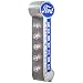 Ford Parts Service Garage - Reproduction Vintage Advertising Sign - Battery Powered LED Lights, Double Sided Metal Wall Mounted - 25 x 9 x 4 inches