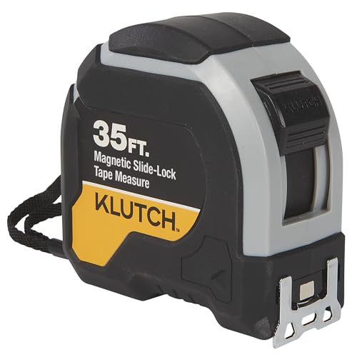 Cinta Métrica Klutch 35ft con Seguro Deslizante y Gancho Magnético miniatura 2