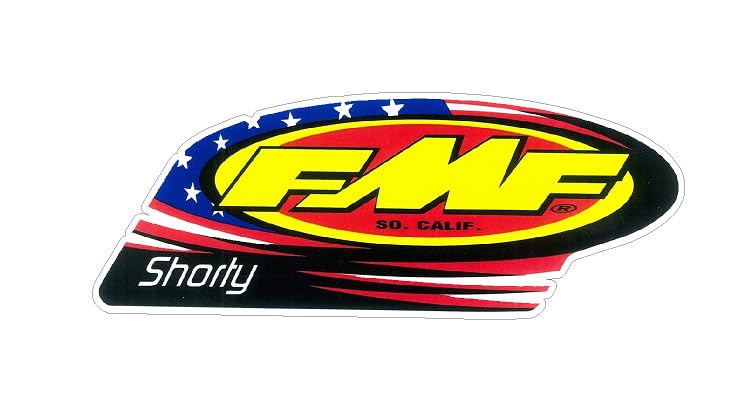 Compatible with FMF SHORTY PIPES DIRT BIKE MX ATV UTV MOTORCYCLE RACING STICKER DECAL GRAPHIC (Size: 5")