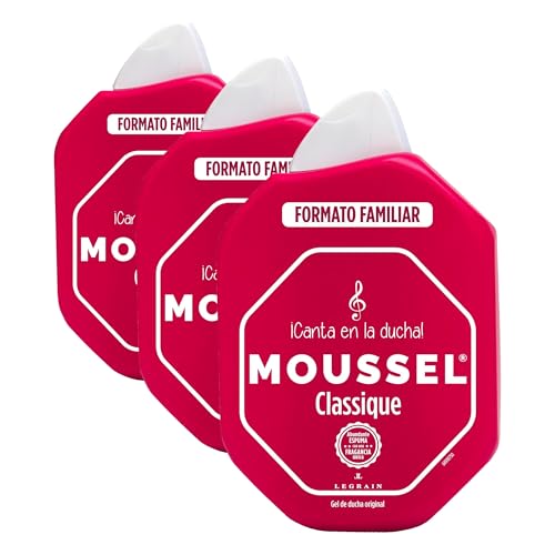 Moussel Gel de Ducha Classique Original Formato Familiar 900ml (Paquete de 3)
