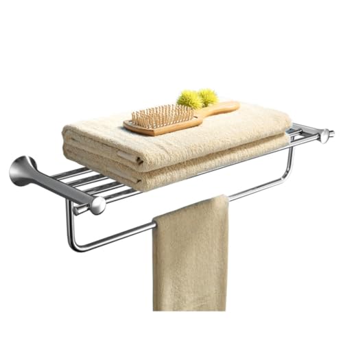 Toallero de barra con soporte de papel higiénico y gancho para cuarto de baño 2