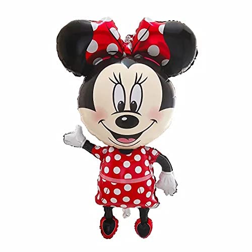HiPPITY HOP The party collective Foil Balloon Minnie Mouse Full 33 Inch Foil Balloon For Kid Birthday Decoration (Pack Of 1)