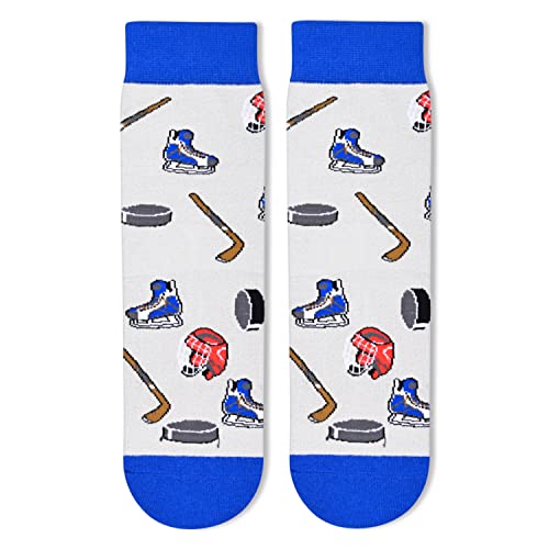 Happypop Boy Socks Girl Socks Youth Hockey Socks Hockey Socks Youth Boys Kids Hockey Socks, Kids Hockey Gifts Boys Hockey Gifts Hockey Gifts For Girls #TOP3
