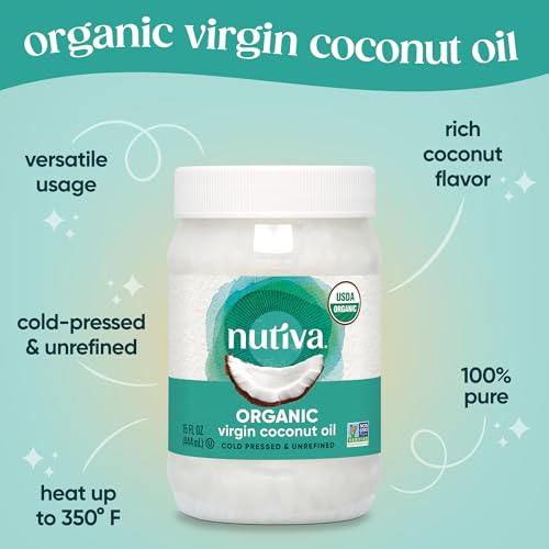 Nautica Organic Extra Virgin Coconut Oil, 15.5 fl oz (444 ml)