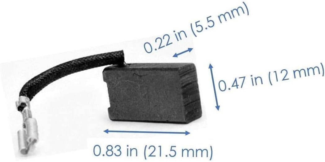 Dewalt Brushes Dw708 2PCS DeWalt Motor Carbon Brushes - Replacement 381028-08 381028-02 For DW716 DW717 DW718 Miter Saws DW716 DW717 Brushes