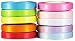 Ribbon for Crafts - Hipgirl 50 Yard 1/4" Satin Fabric Ribbon Set For Gift Package Wrapping, Hair Bow Clip Accessories Making, Crafting, Wedding Decor, Boy Girl Baby Shower-10x5yd Double Face Solid