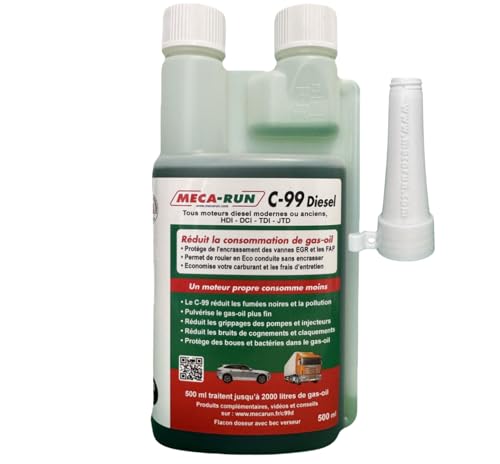 Meca Run C99, Aditivo Diesel, 500 ml