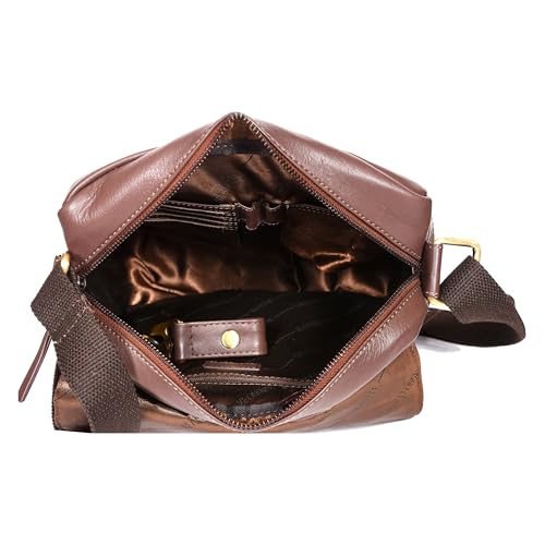 Image of Sassora Genuine Leather Men's Everyday Crossbody Bag /Sling