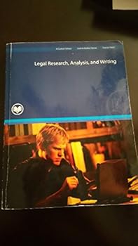 Paperback Legal Research, Analysis, and Writing (Custom) Book