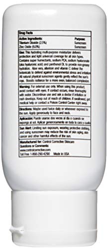 CONTROL CORRECTIVE Tinted Moisturizer With Spf 30, 2.5 Oz - Non-Greasy Hydration, Subtle, Healthy-Looking, Even Out Skin Tone, Moisturizes & Protects, Zinc, Titanium, Natural Sunscreen, Sheer Coverage