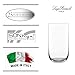 Luigi Bormioli Sublime Highball Glasses Set of 4-20 oz Tall Drinking Glasses for Water Juice or Cocktails - Lead-Free Crystal Glassware with Reinforced Rims & Minimalist Design, Made in Italy