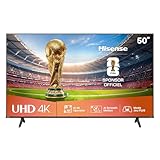 Hisense 50 inch 50A6Q 4K UHD Dolby Vision HDR VIDAA Smart TV with Youtube, Netflix, Disney+, Channel + (2025 Model)