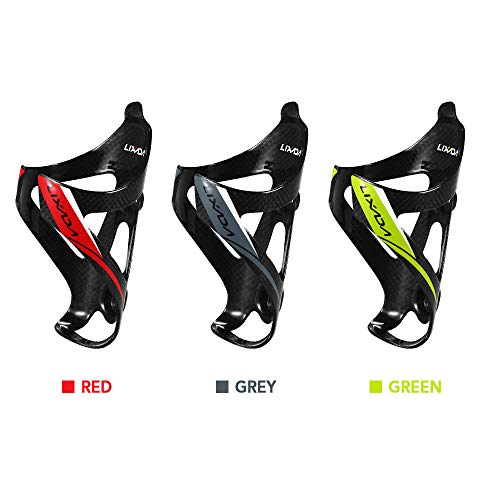 Gaiola de garrafa, Andoer Suporte para garrafa de água de ciclismo super leve em fibra de carbono pa