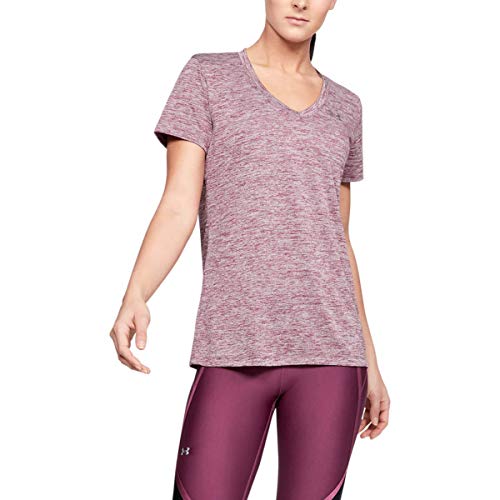 Image of Under Armour Womens Tech V-Neck Twist Short-Sleeve T-Shirt