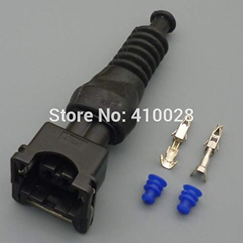 Automobile Parts Supplies Cables Adapters Sockets 30sets 3.5mm EV1 Female Fuel Injector Connector