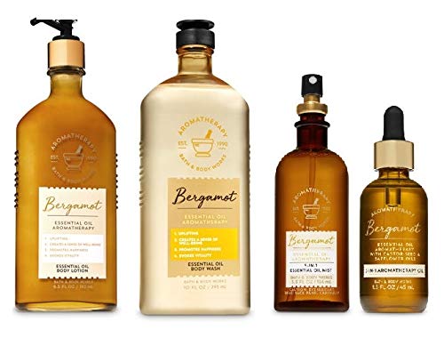 Bath Body Works 4pc Bergamot Set