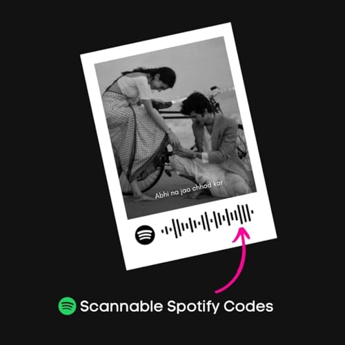 Image of Old Bollywood Songs Mini Poster | Retro Bollywood Posters | Couple Gifts For Valentine's Day Songs Mini Posters (Set of 15) | Items For Girlfriend Boyfriend Husband Wife | Dekha Ek Khwab, Gulabi Aankhein Song Size (8 x 6 cm) Poster for Phone Accessories, Bedroom, Office (C 039)