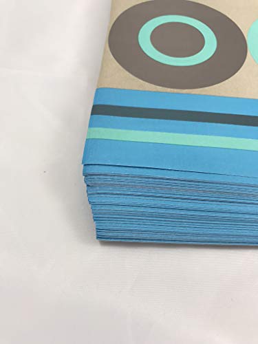 Crazy Dots Azur tovagliette di carta (100 pezzi)