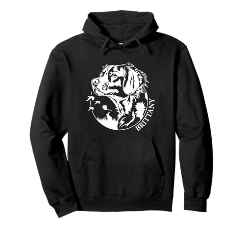 Brittany Spaniel Hunting Dog Hoodie