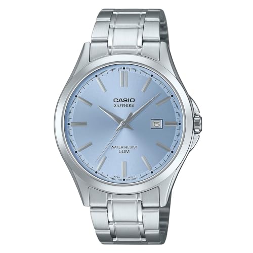 CASIO �J�V�I MTS-115D-2A2 �A�i���O �N�I�[�c STANDARD �X�^���_�[�h �V���o�[ ���C�g�u���[ [���s�A���i]