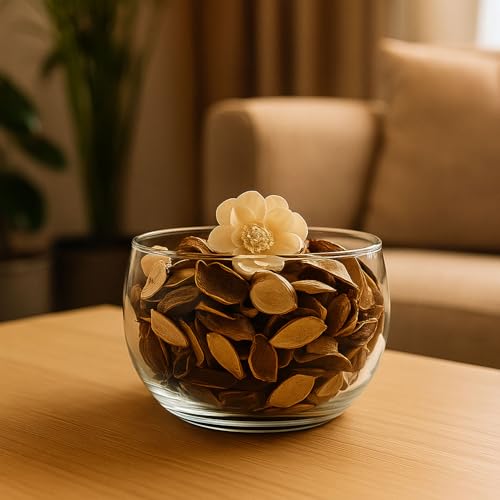 Image of SIGNAMIO Potpourri Flowers - Dry Flowers for Decoration, Scented Dry Flower Mix for Home Decor, Natural Fragrance, Floral Arrangement, Aromatic Bowl Filler, Gift Basket Filler - Multi Flavour