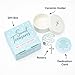 Sweet Treasures Gift – Baptism Gifts for Boys, First Rosary with Ceramic Keepsake Box and Card, Catholic Communion Gift, Christening and Baby Shower Rosary Beads, Blue