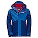 Produktbild Jack Wolfskin Kinder B Polar Wolf 3IN1 JKT 3-in-1-Jacke für Jungs Wasserdicht Winddicht Atmungsaktiv 3in1-jacke, Coastal blau, 164
