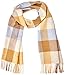 Produktbild GANT Damen D2. MULTI CHECK SCARF Schal, Gold (Honey Gold 759), (Herstellergröße: One Size)