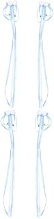 ibasenice 2 Pares De Horquillas Con Borlas Para Niñas Estilo Tradicional Chino Decoración Segura Para Niños Y Niñas Ropa A Juego Color