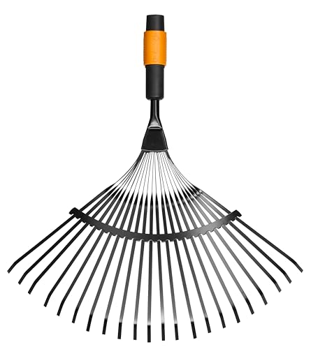 Rastrillo hojas Fiskars QuikFit 43 cm negro/naranja miniatura 1