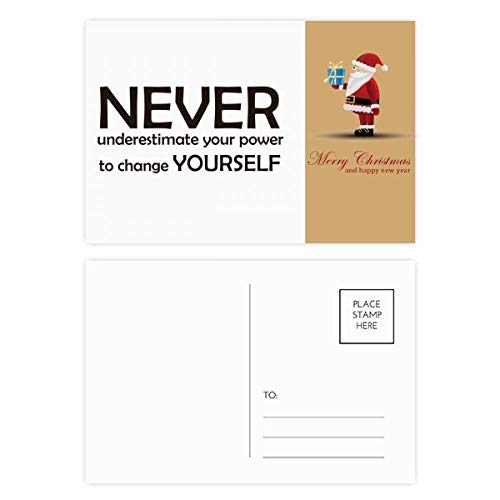 Cartes postales You Can Change Yourself à offrir en cadeau de fin d'année