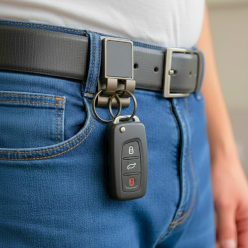 Image of THE MEN THING - Premium Stainless Steel Multicolor Keychain for Men & Boys